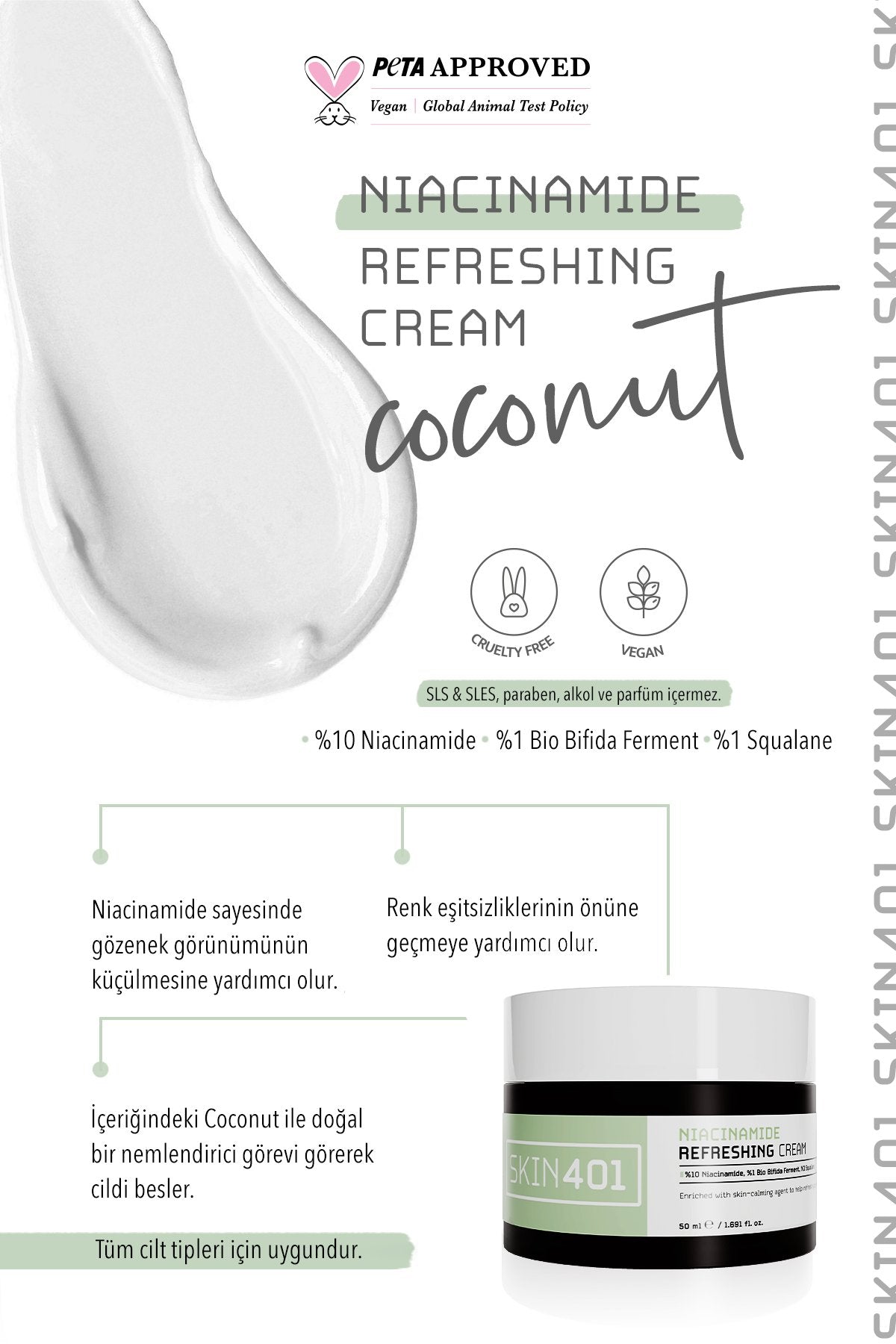 Niacinamide Refreshing Cream 50 Ml