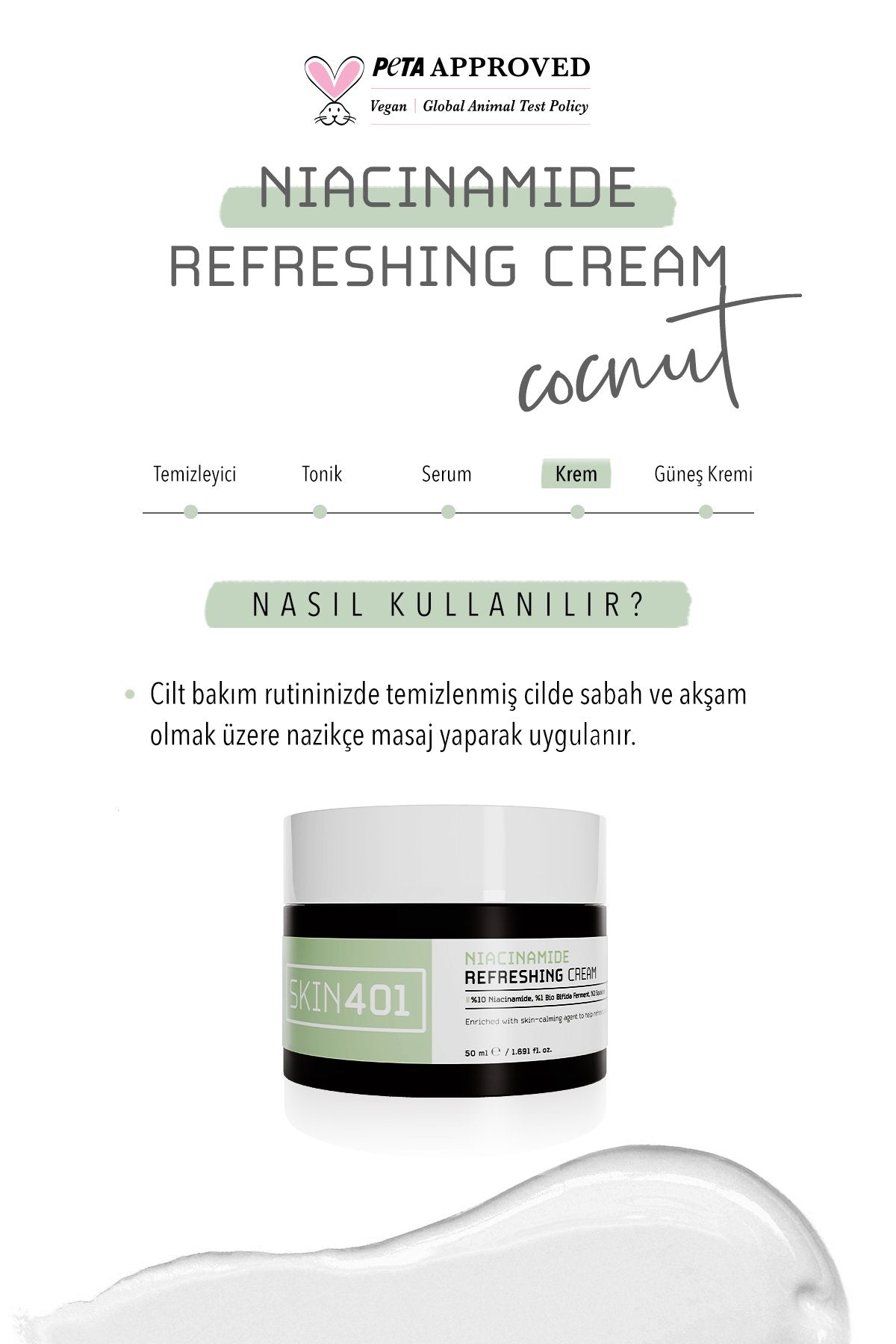 Niacinamide Refreshing Cream 50 Ml