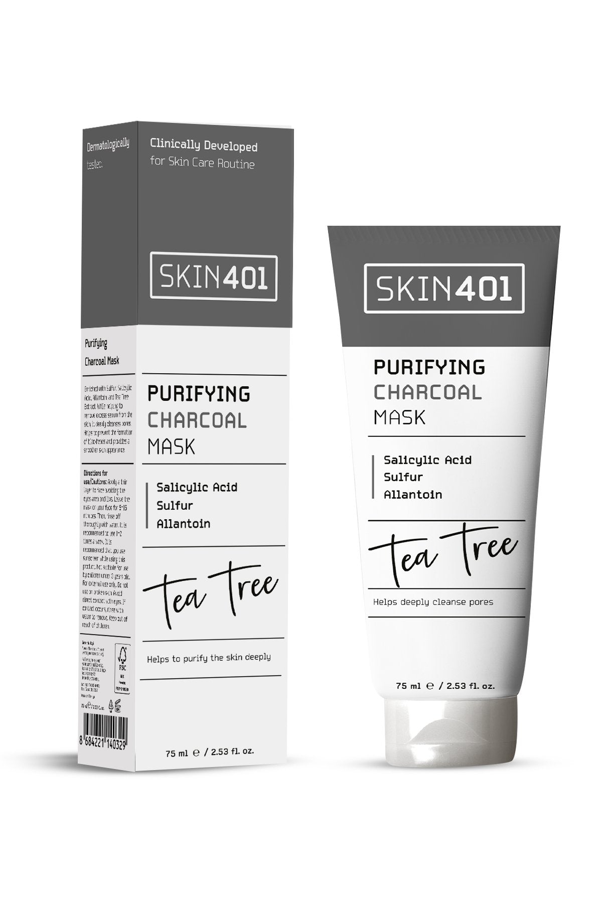Purifying Salicylic Charchoal Mask 75Ml