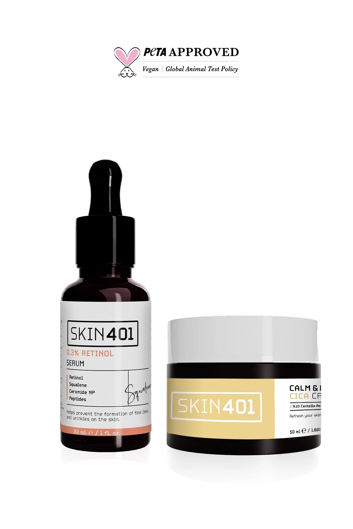 Retinol & Cica Bakımı İKili Set