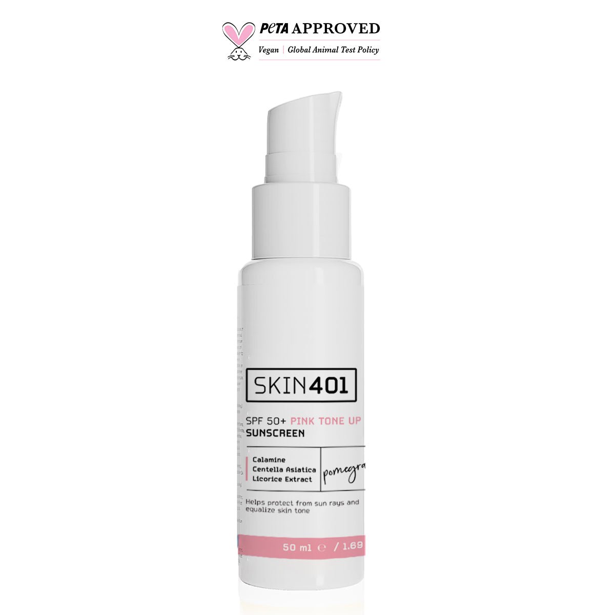 Spf50+ Pink Tone Up Sunscreen Pembe Ton Eşitleyici Güneş Kremi 50 Ml