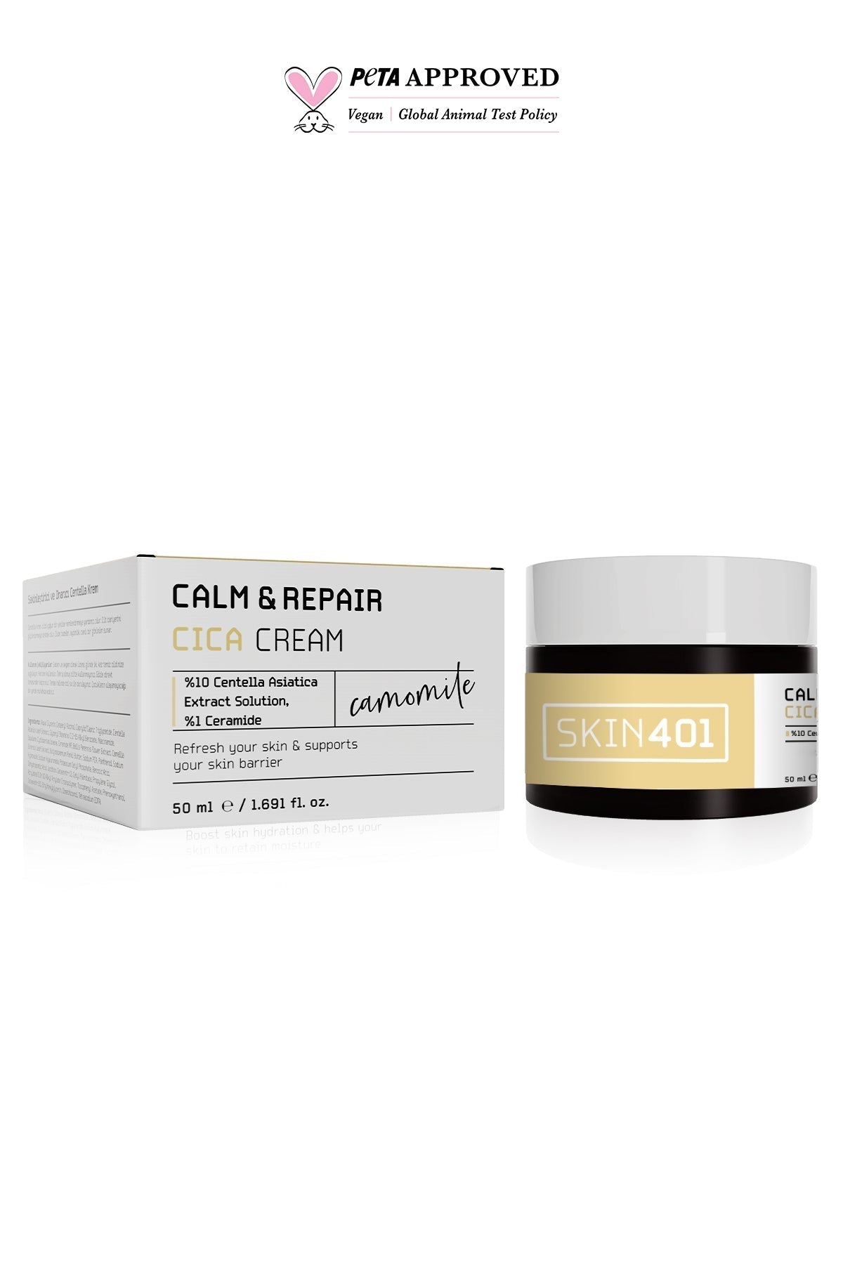 Sakinleştirici Ve Bariyer Onarıcı Centella Krem 50Ml