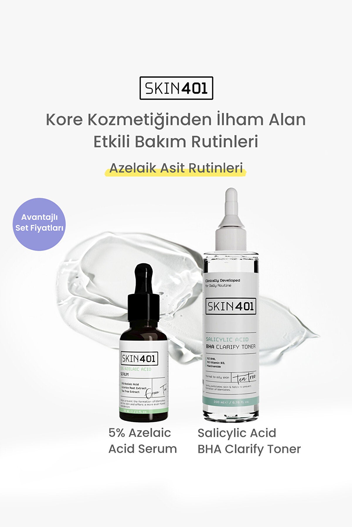 Siyah Nokta Karşıtı Ve Arındırıcı Bakım Seti (Karma Ve Yağlı Ciltler)