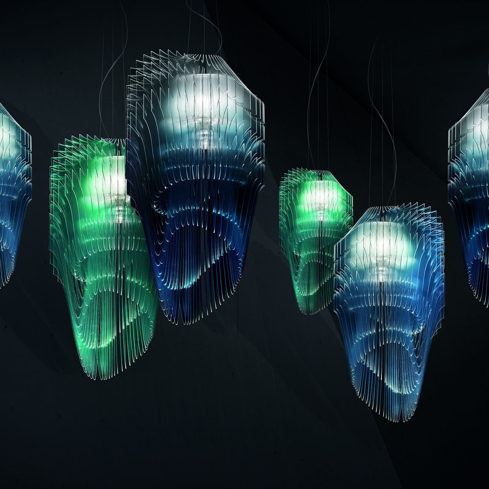 Avia M Sarkit 4L Turkuaz Ø52 H100Cm E27 3+1 12W+7W Spot Led