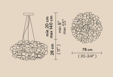Clizia Mama Non Mama Large Boy Sarkit 4L Gold Ø78X78Xh28Cm 4X12W E27 Led