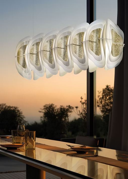 Fiordlys Linear Sarkit Gold Ø90X26Xh33 Cm Led 30W