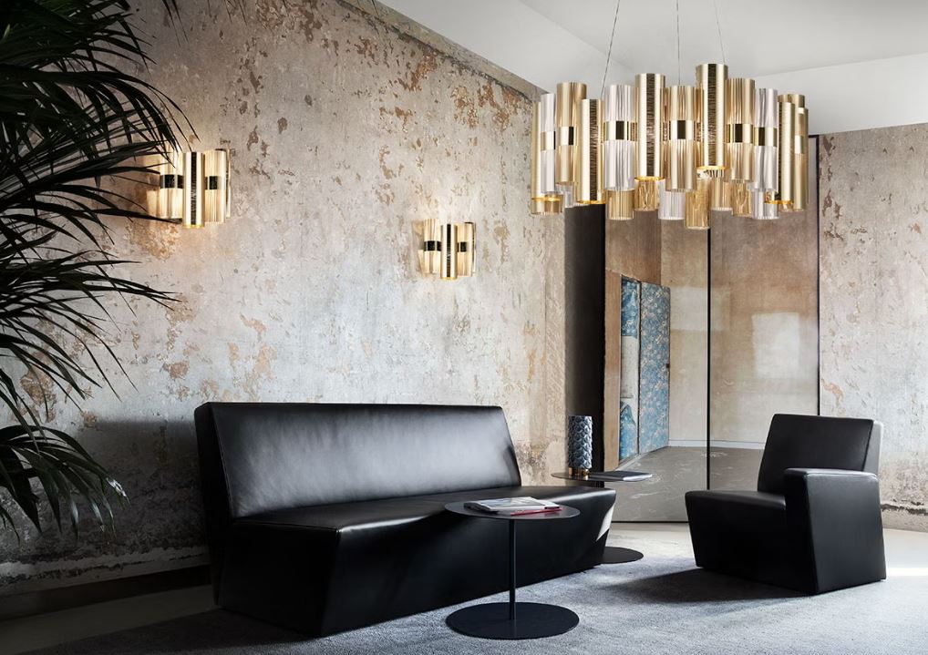 La Lollo Apli̇k 2L Gold-Fume Ø28X16Xh30 Cm E14 Led 2X6W