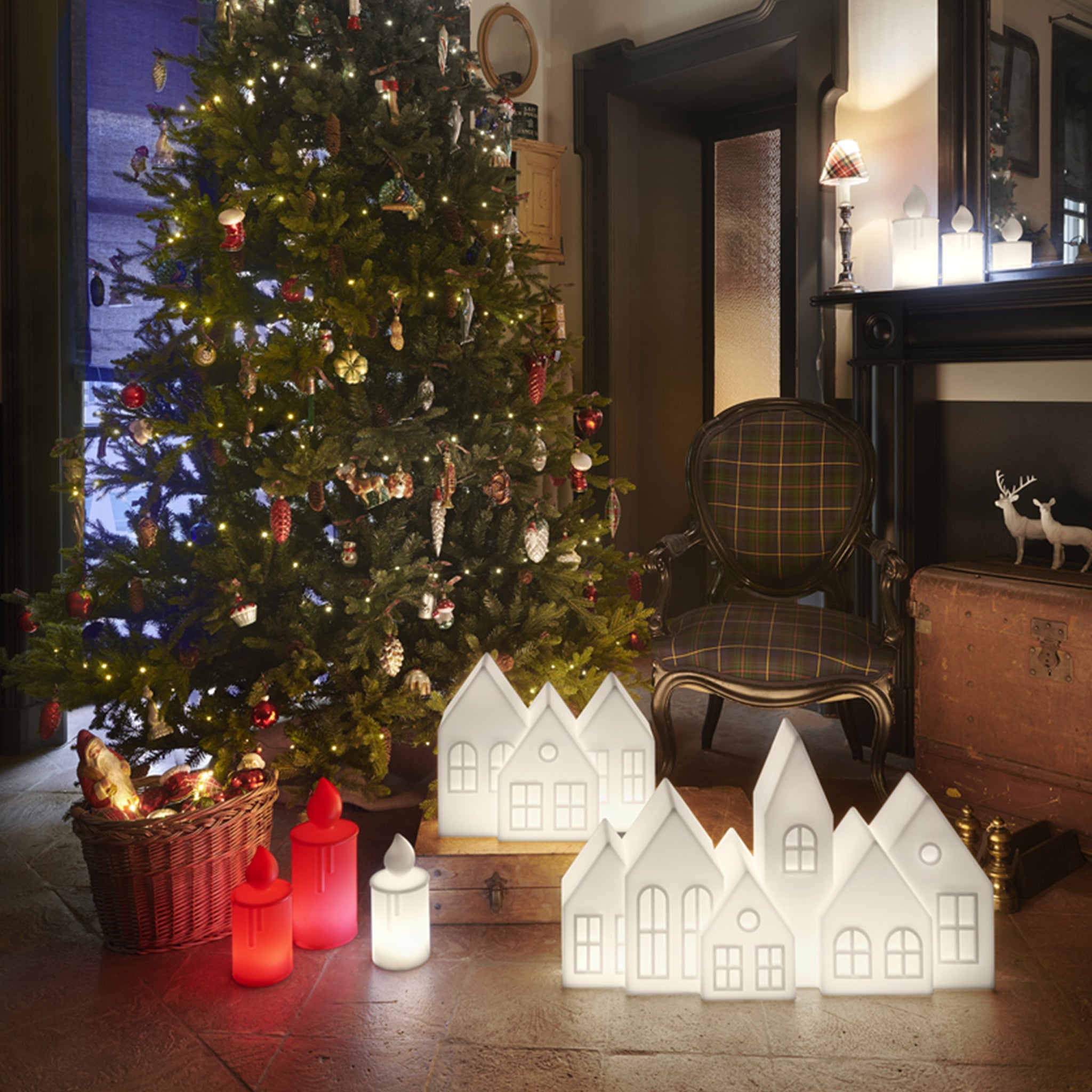 Slide-Kuusi Işıklı Dekoratif Yılbaşı Aydınlatması-Yılbaşı Süsleri-2-Milagron.com