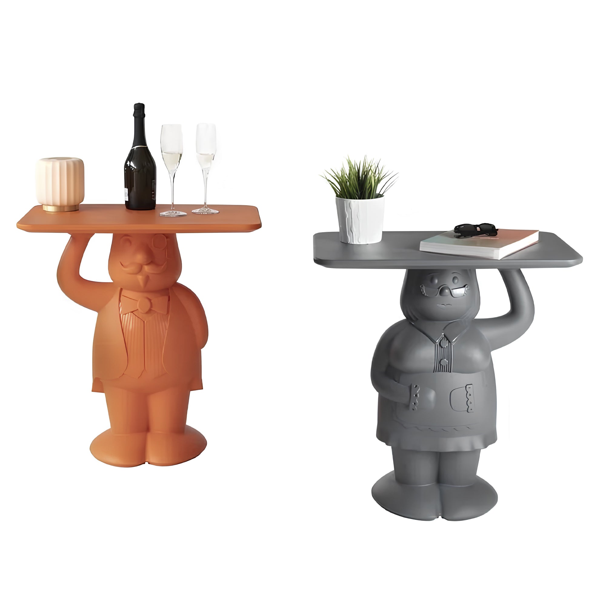 Slide-Together Balkabağı Turuncusu Sehpa-Sehpa-2-Milagron.com