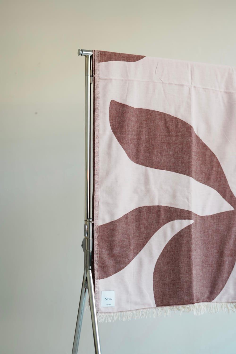 Slouv-Fleur Jacquard Throw Örtü-Yatak Örtüsü-4-Milagron.com