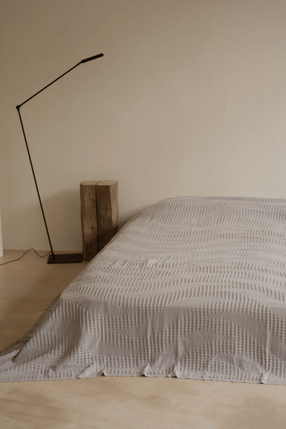 Slouv-Hvid Gri Yatak Örtüsü-Yatak Örtüsü-2-Milagron.com