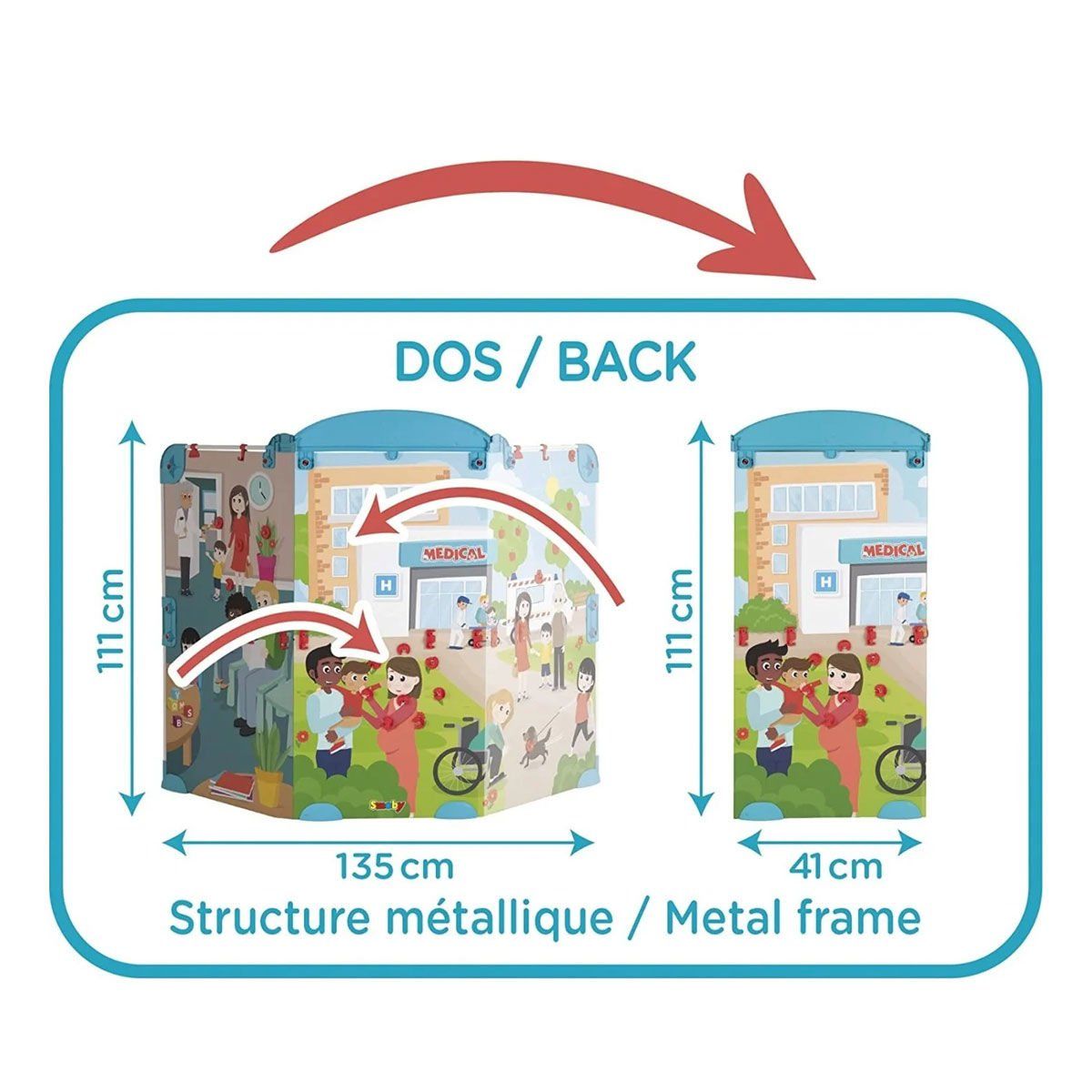 Smoby-Doktor Ofisi-Oyuncak Bebek ve Oyun Setleri-3-Milagron.com