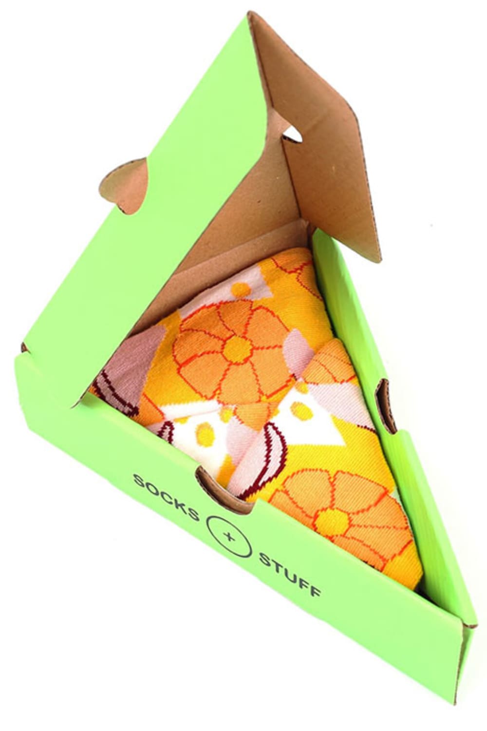 Socks + Stuff-Hawaiian Dilim Pizza Çorap-Çorap-1-Milagron.com