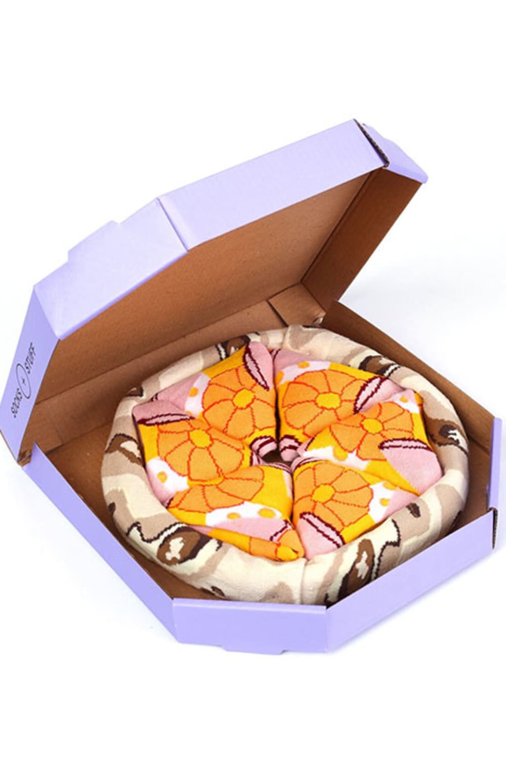 Socks + Stuff-Hawaiian Pizza Çorap-Çorap-5-Milagron.com