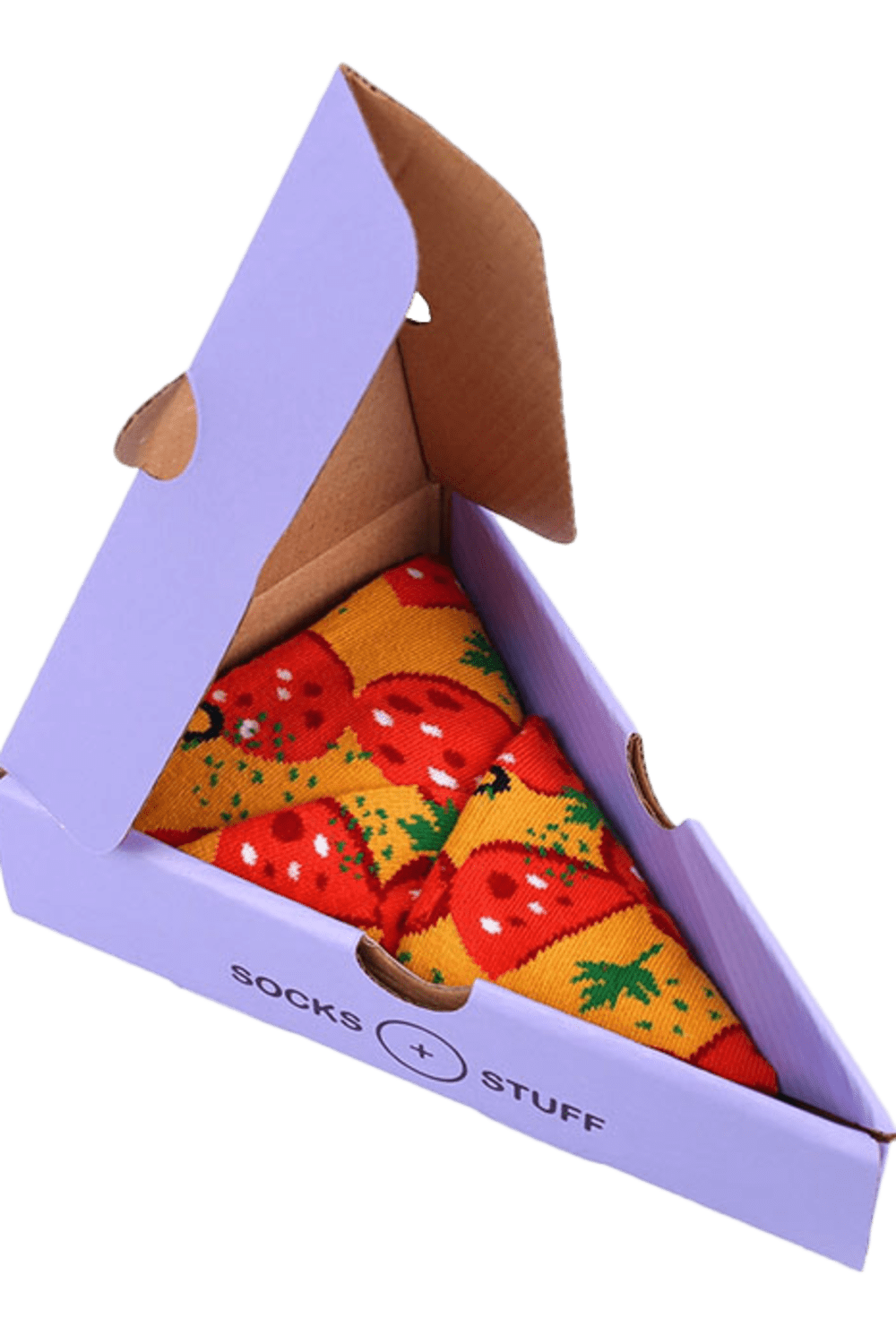 Socks + Stuff-Pepperoni Dilim Pizza Çorap-Çorap-1-Milagron.com