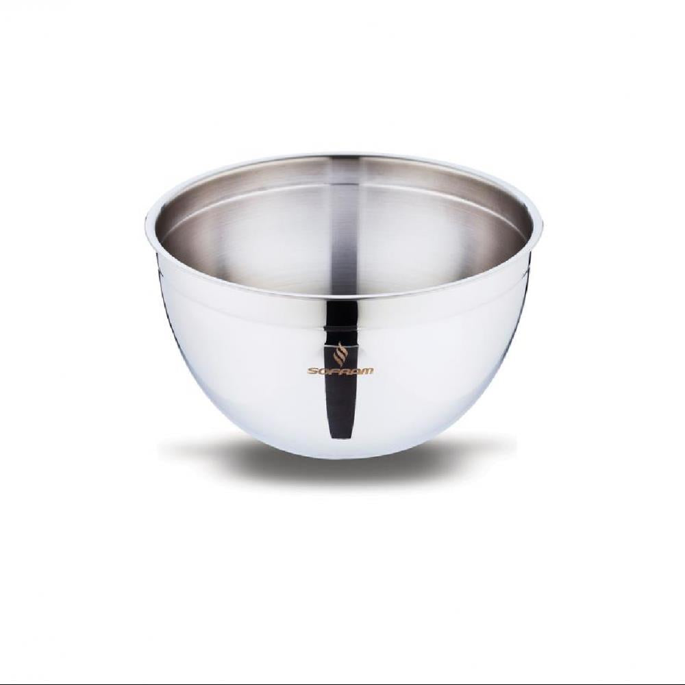 Sofram Çelik Derin Karıştırma Kabı Kase 22 Cm 3,50 Litre
