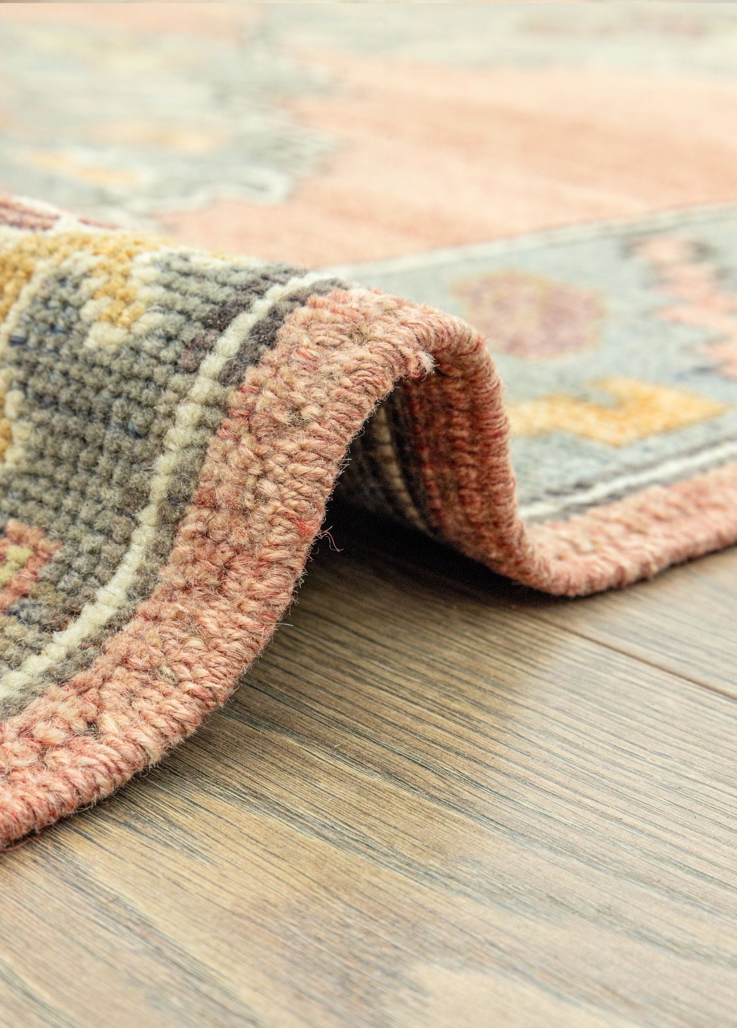 Soho Antiq-Achiella Rustik Tasarımlı Yün Halı 164x379 Cm-Halı-5-Milagron.com