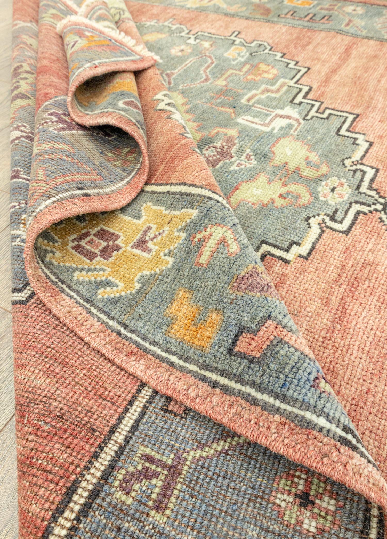 Soho Antiq-Achiella Rustik Tasarımlı Yün Halı 164x379 Cm-Halı-6-Milagron.com