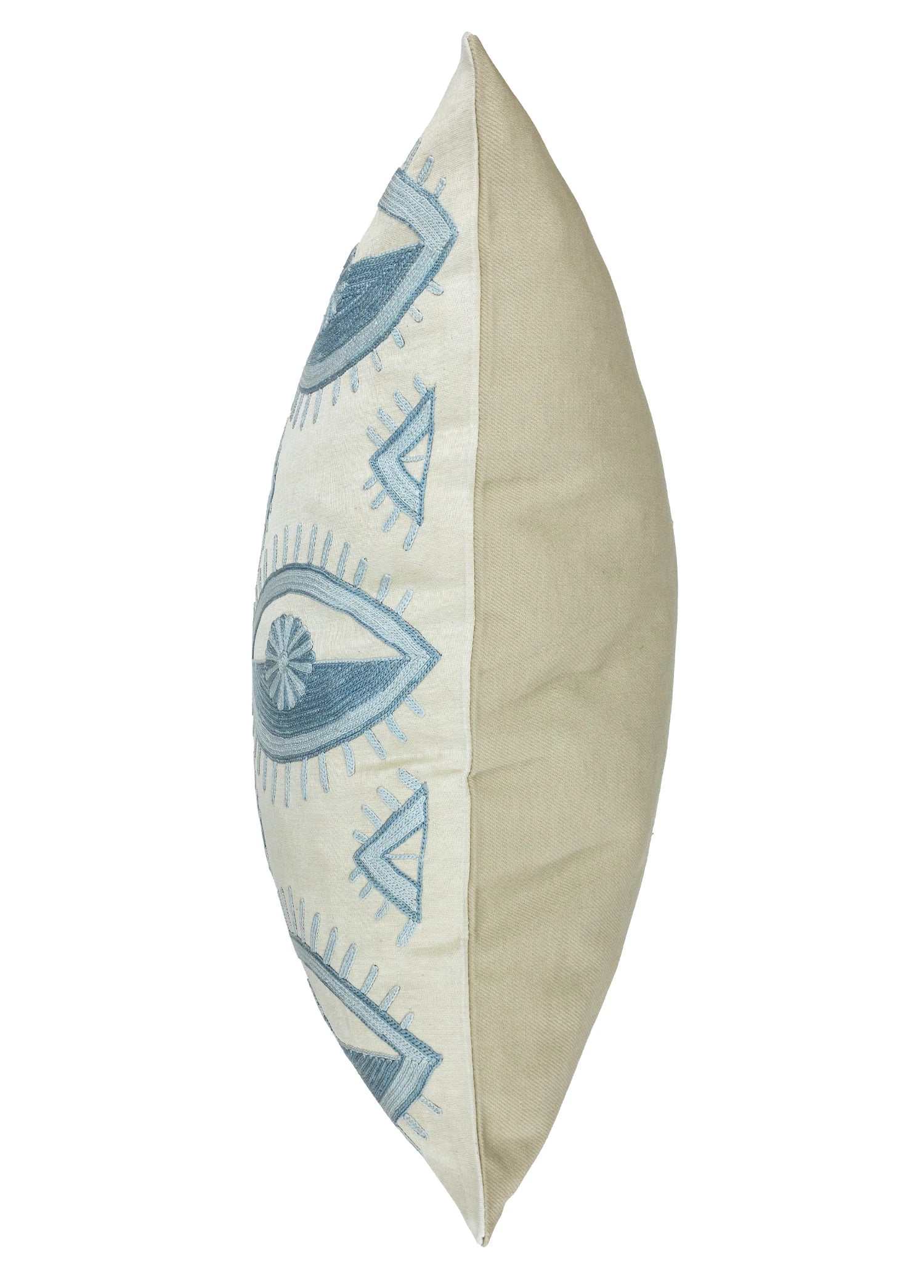 Soho Antiq-Adal Göz Desenli Kırlent 50x50 Cm-Kırlent-6-Milagron.com