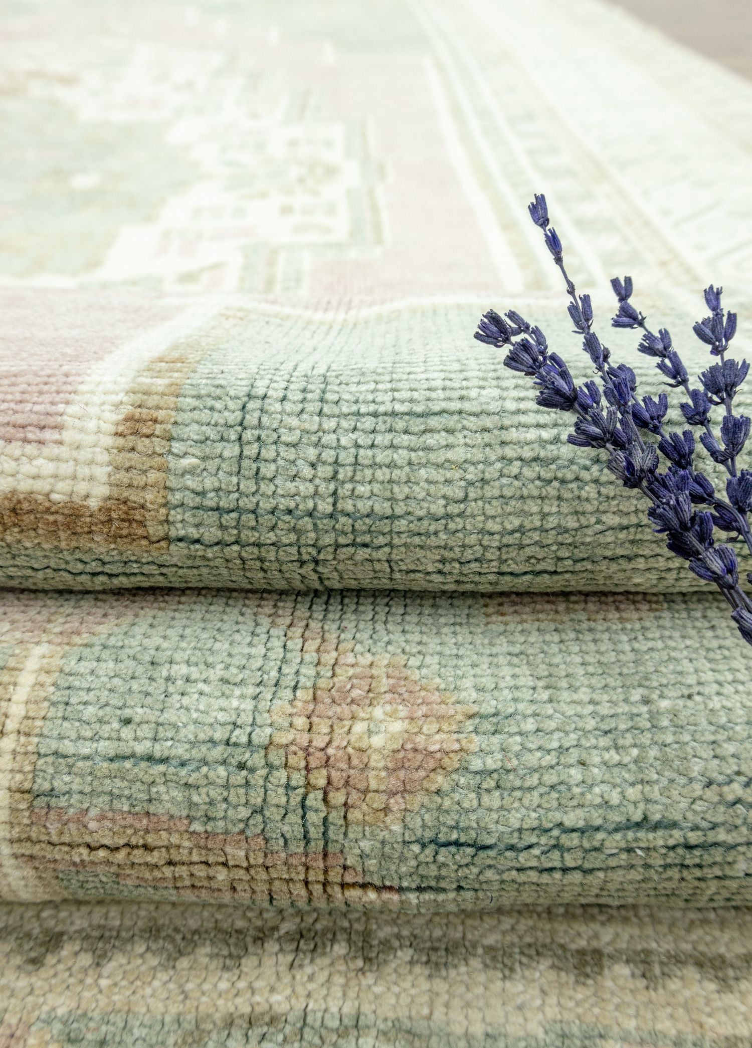 Soho Antiq-Adarok Pastel El Dokuma Taşpınar Halısı 173x320 Cm-Halı-4-Milagron.com