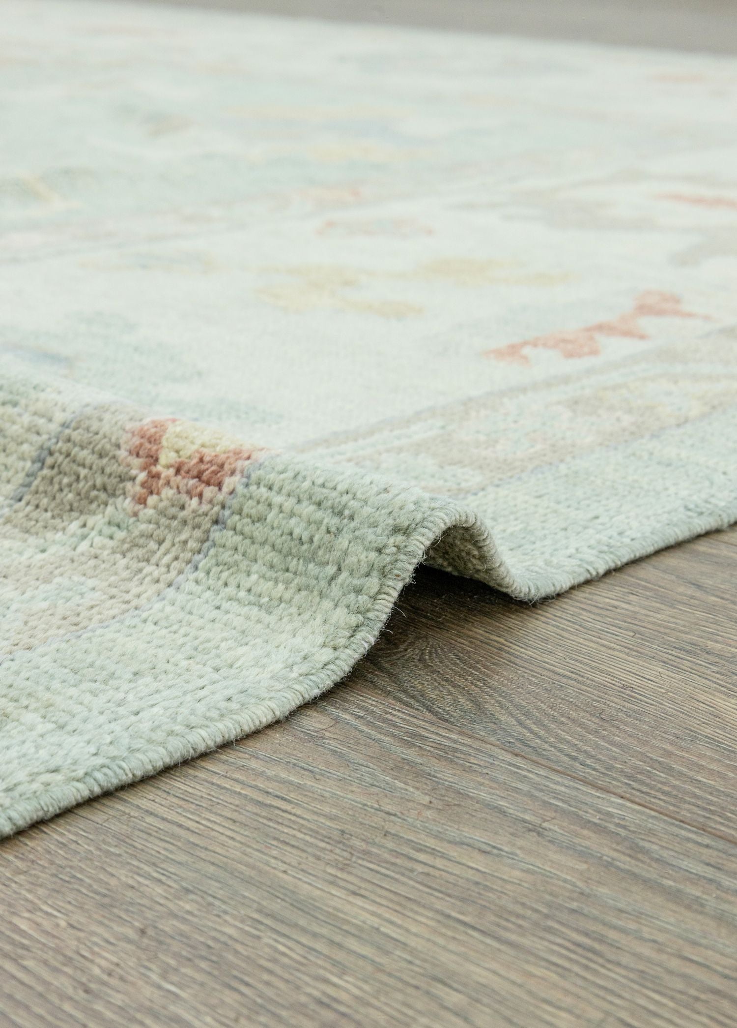 Soho Antiq-Adin Pastel Renkli El Dokuma Uşak Halısı 305x415 Cm-Halı-6-Milagron.com