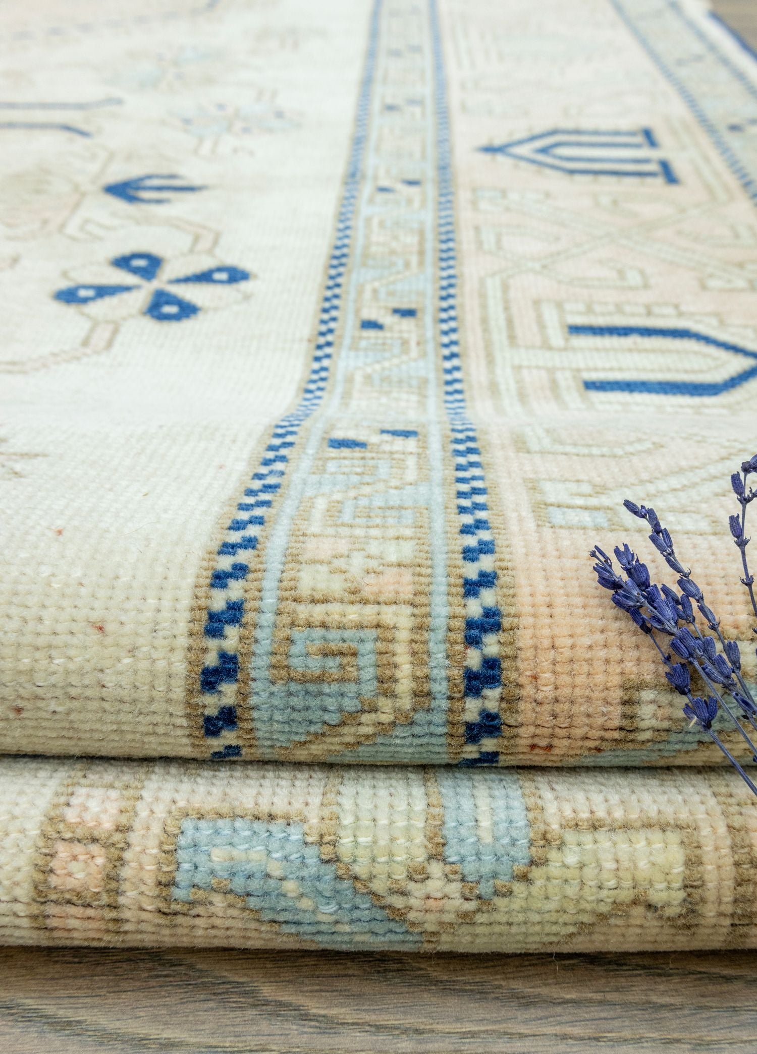 Soho Antiq-Afya Etnik Desenli El Dokuma Yün Halı 198x292 Cm-Halı-4-Milagron.com