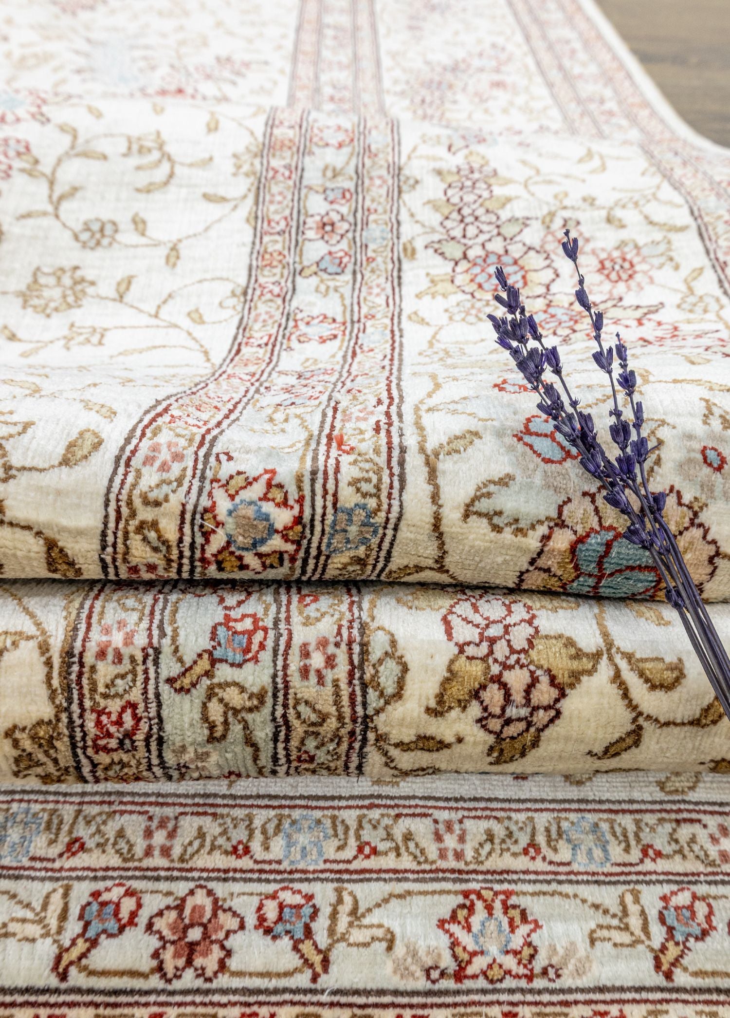 Soho Antiq-Ahves El Dokuma çin İpeği Halı 187x273 Cm-Halı-4-Milagron.com