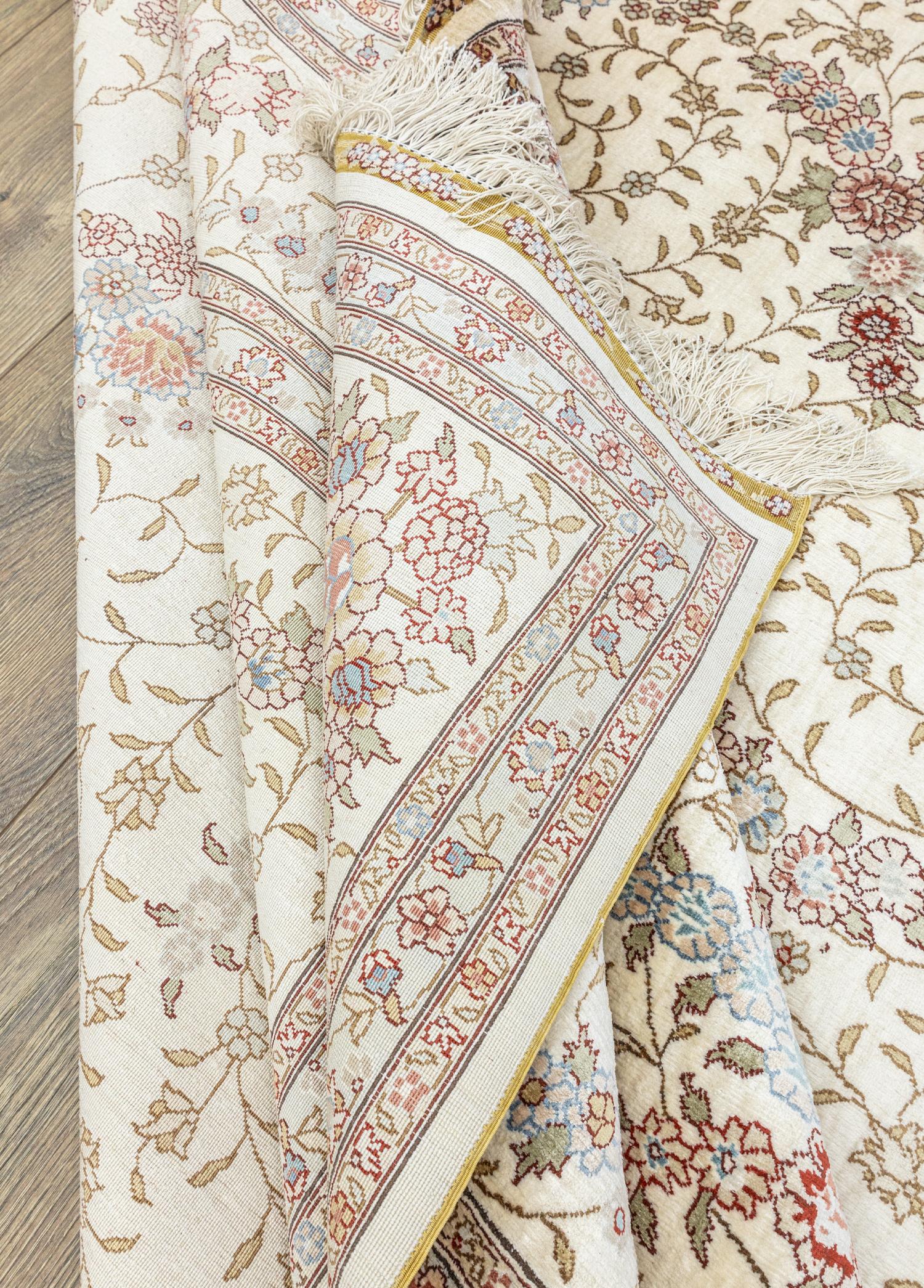 Soho Antiq-Ahves El Dokuma çin İpeği Halı 187x273 Cm-Halı-6-Milagron.com