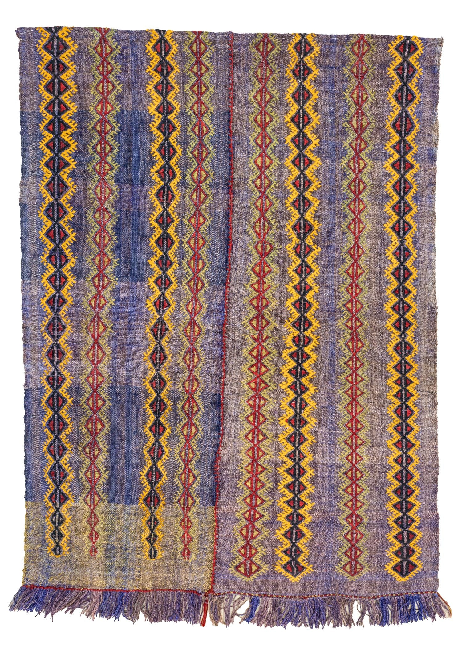Soho Antiq-Aiden El Dokuma Çift Kanat Yün Cicim Kilim 124x168 Cm-Kilim-1-Milagron.com