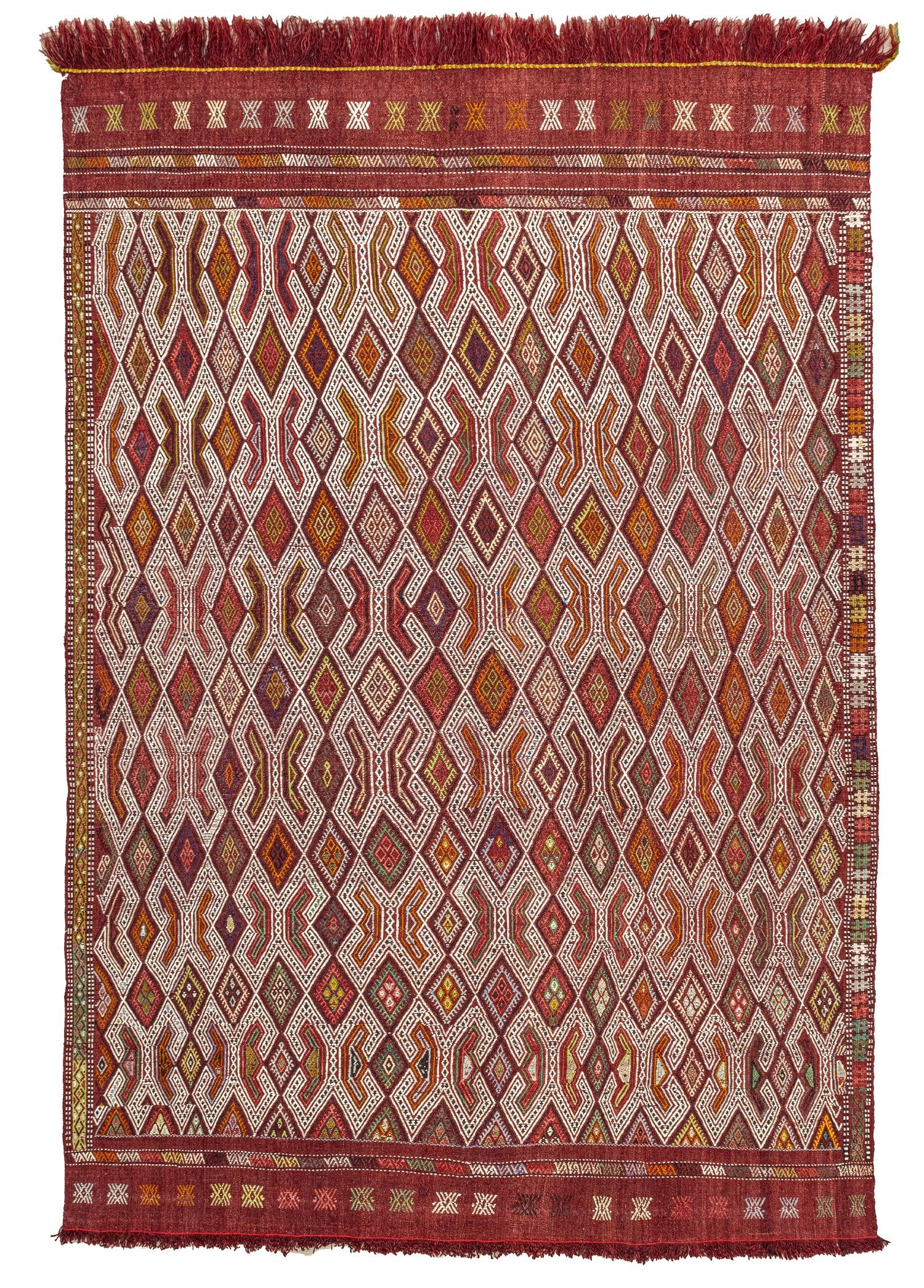 Soho Antiq-Alvin Etnik Desenli El Dokuma Cicim Kilim 160x230 Cm-Halı-1-Milagron.com