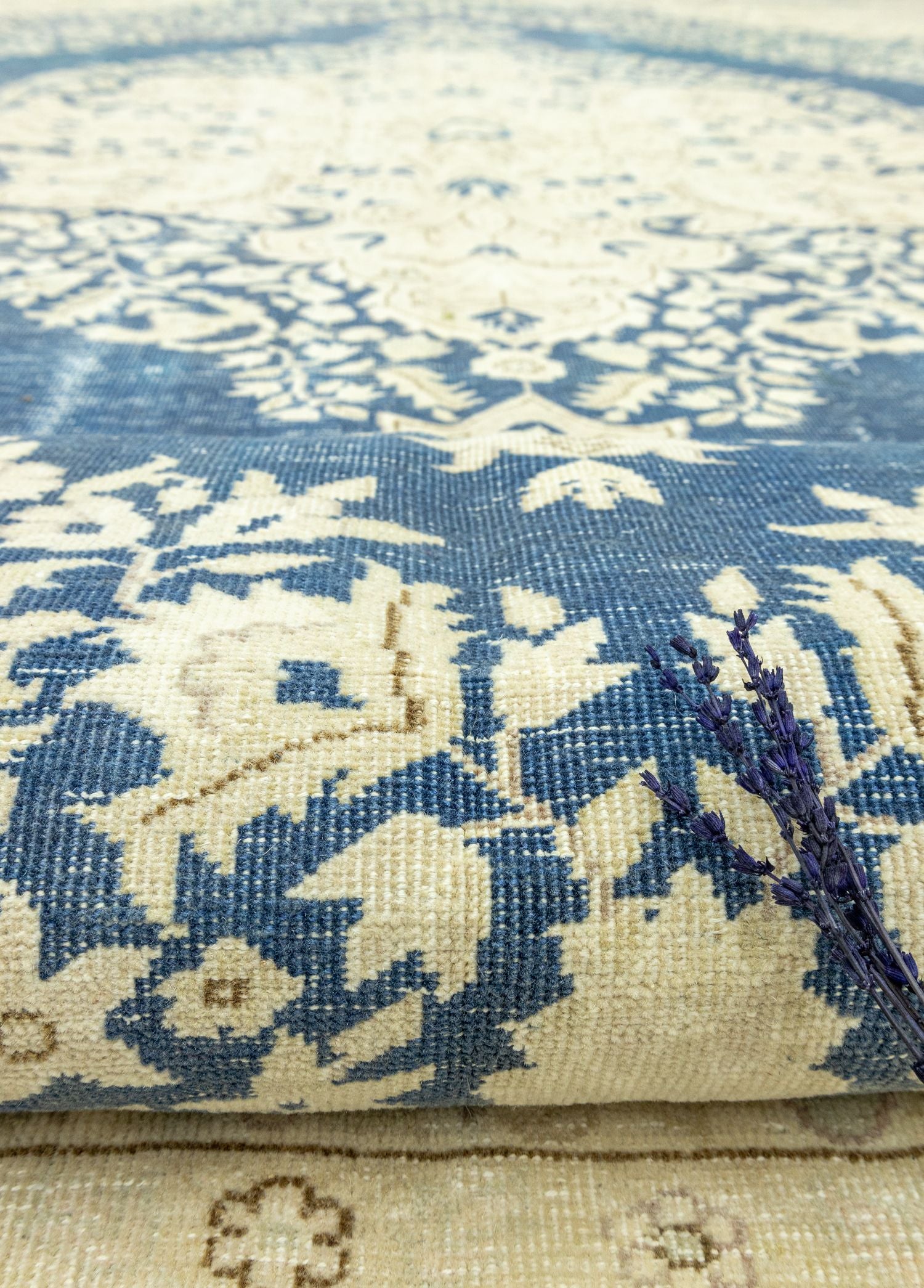 Soho Antiq-Anka Madalyon Tasarımlı El Dokuma Halı 288x402 Cm-Halı-4-Milagron.com