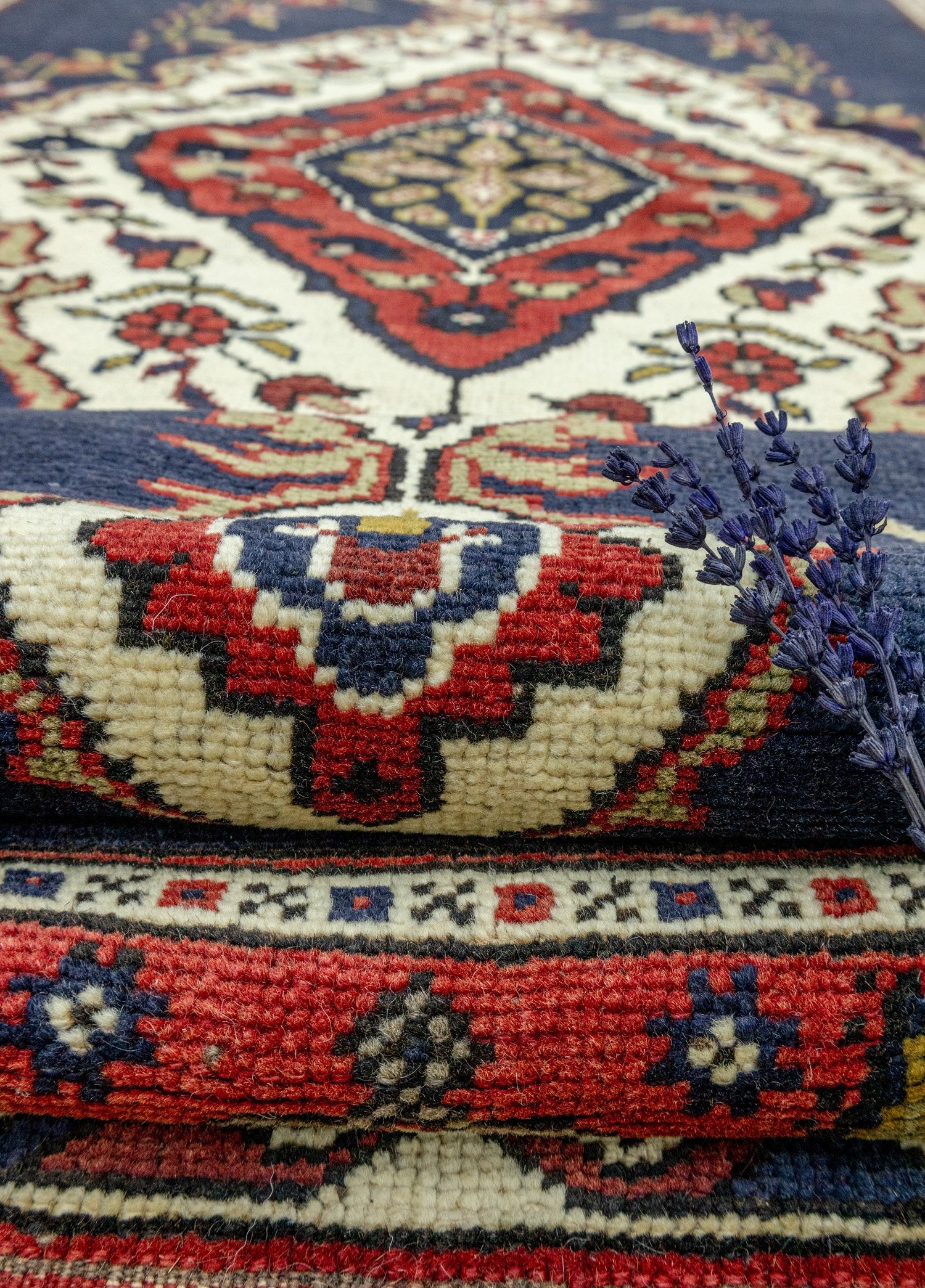 Soho Antiq-Armin Vintage El Dokuma Köy Halısı 152x303 Cm-Halı-4-Milagron.com