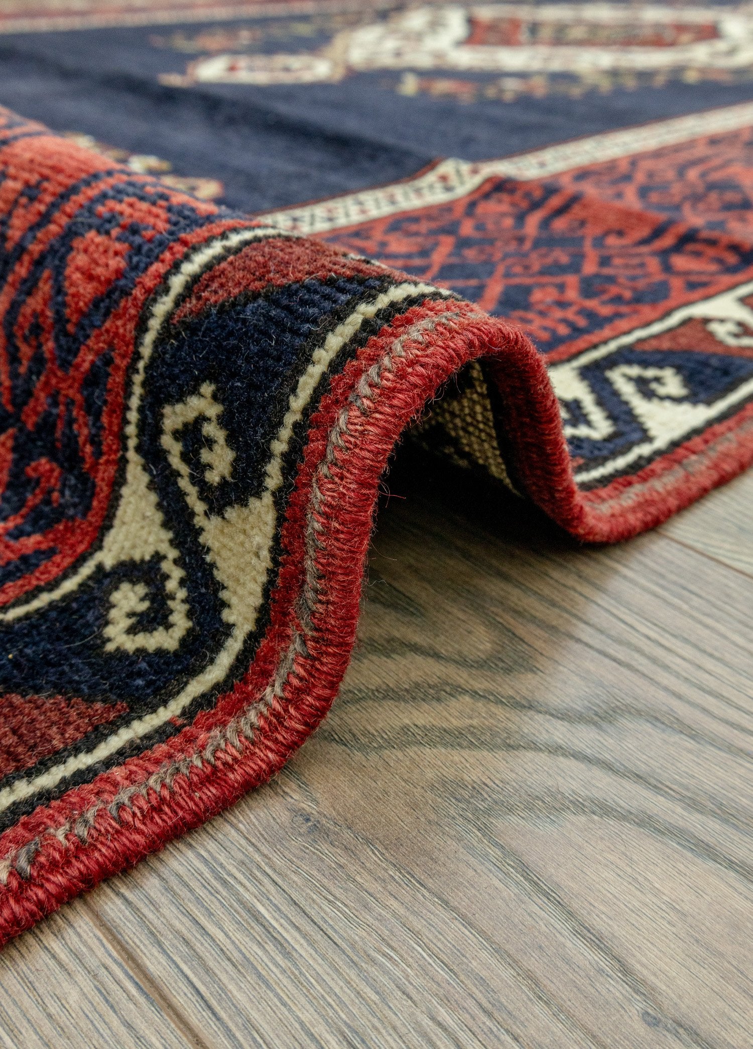 Soho Antiq-Armin Vintage El Dokuma Köy Halısı 152x303 Cm-Halı-5-Milagron.com