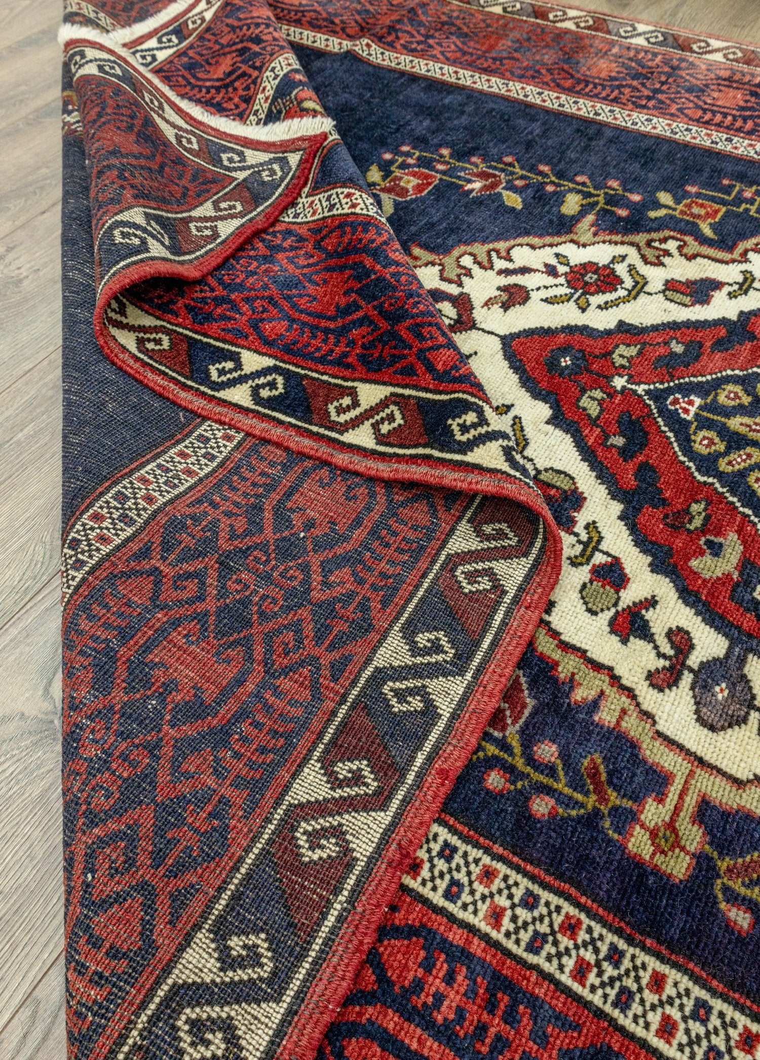 Soho Antiq-Armin Vintage El Dokuma Köy Halısı 152x303 Cm-Halı-6-Milagron.com