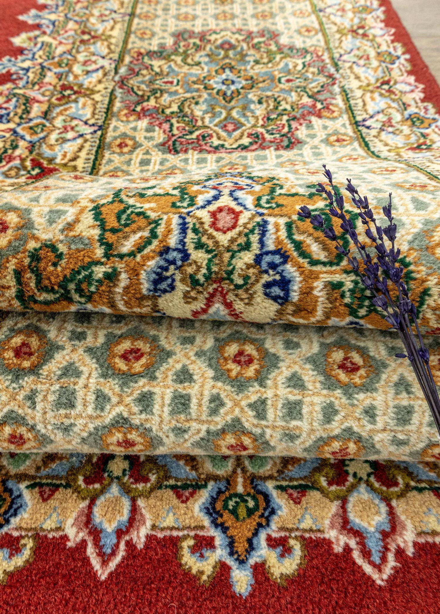 Soho Antiq-Armiya Madalyon Desenli Büyük İran Halısı 304x390 Cm-4-Milagron.com