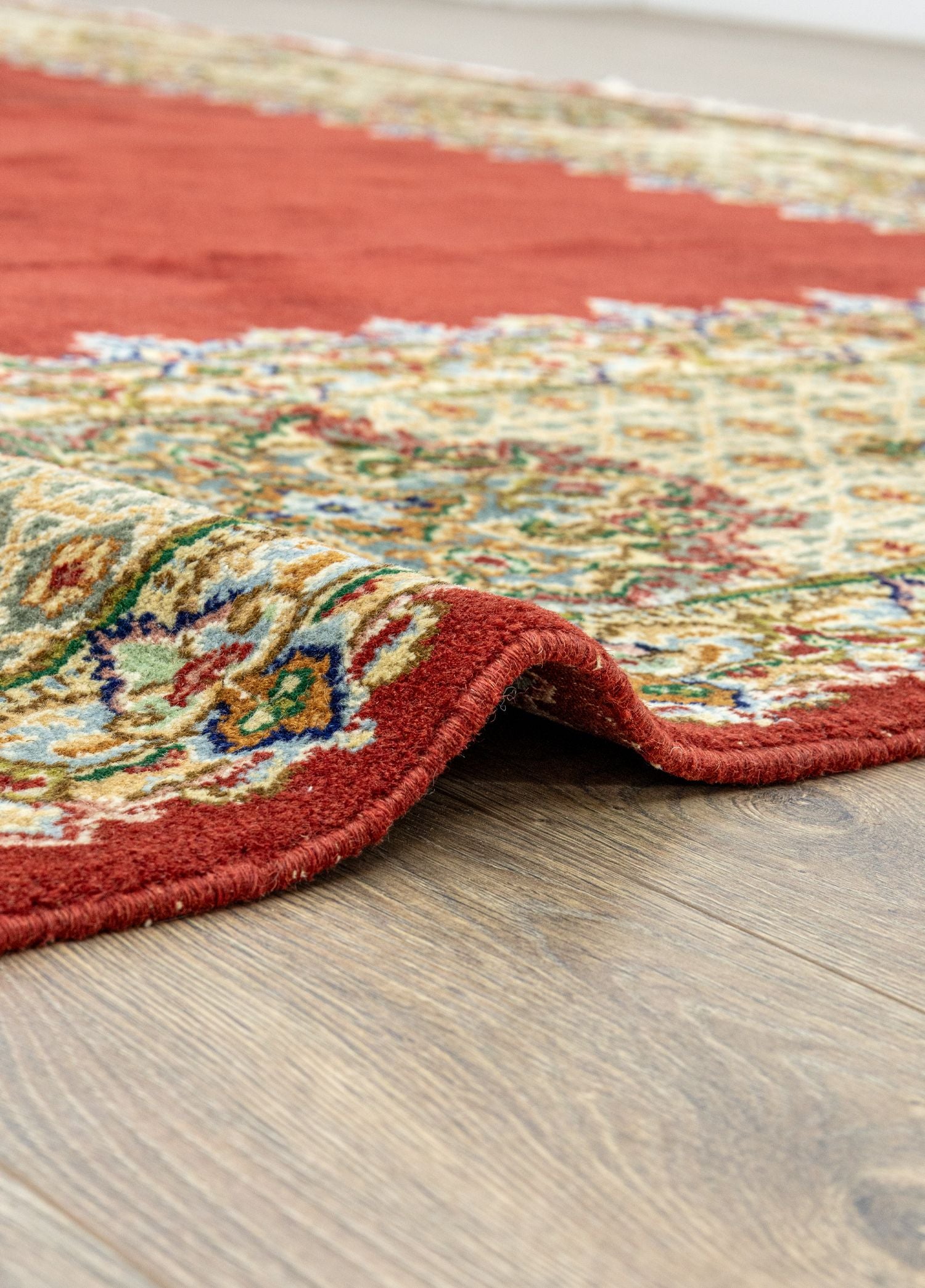 Soho Antiq-Armiya Madalyon Desenli Büyük İran Halısı 304x390 Cm-5-Milagron.com