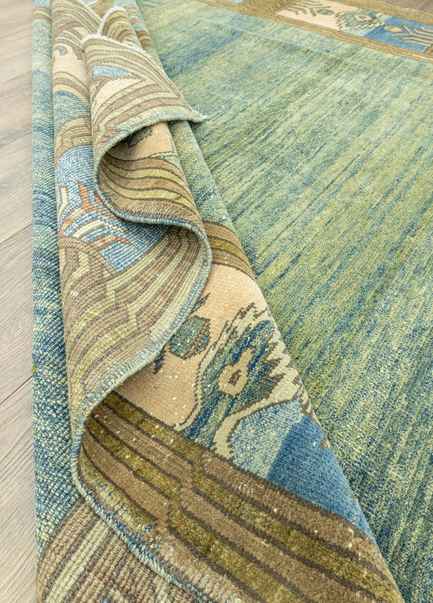 Soho Antiq-Asem Pastel Renkli El Dokuma Halı 190x237 Cm-Halı-6-Milagron.com