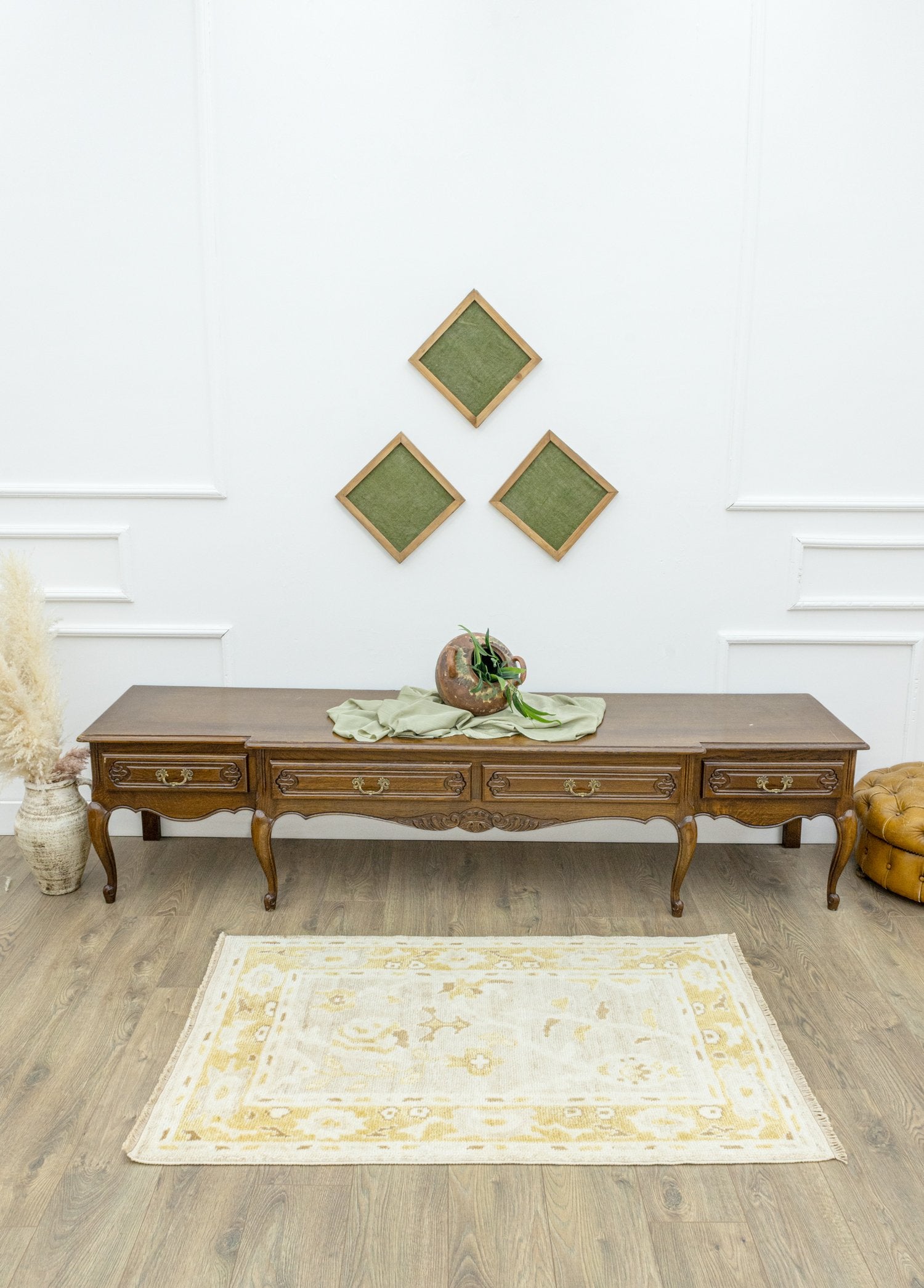 Soho Antiq-Asra El Dokuma Küçük Uşak Halı 91 x 140 Cm-Halı-2-Milagron.com