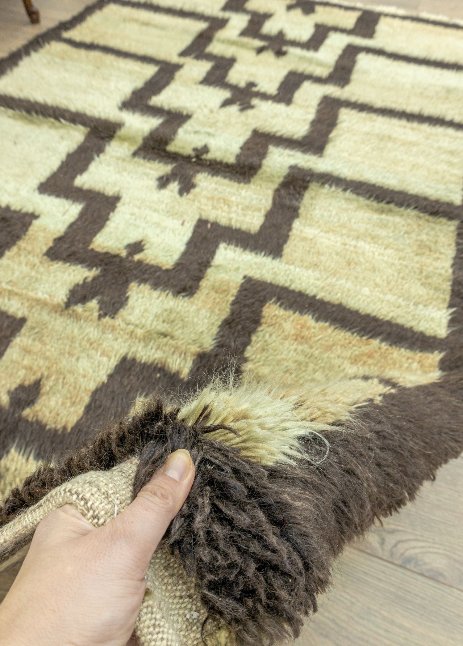 Soho Antiq-Ava Merdiven Desenli Tülü Halı 142 x 226 Cm-Halı-4-Milagron.com