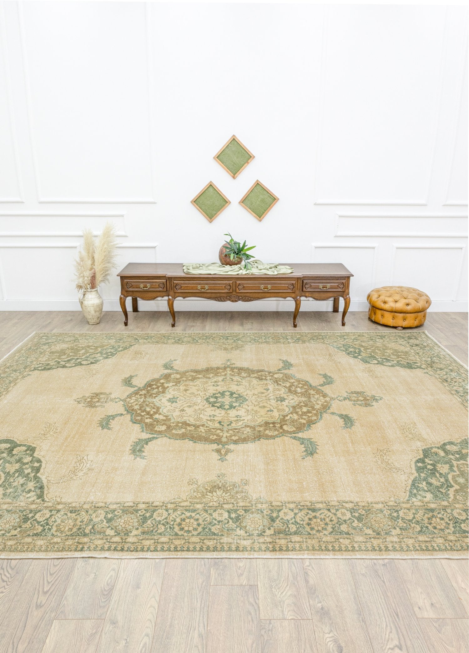 Soho Antiq-Bangu Vintage El Dokuma Isparta Halısı 280x387 Cm-1-Milagron.com