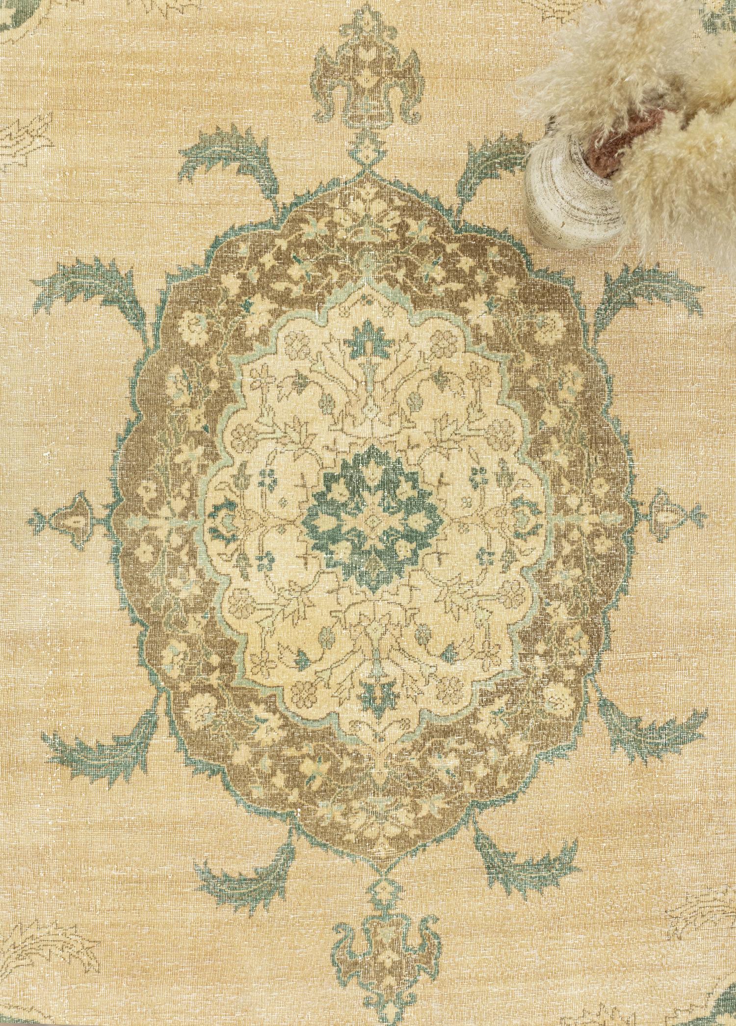 Soho Antiq-Bangu Vintage El Dokuma Isparta Halısı 280x387 Cm-2-Milagron.com