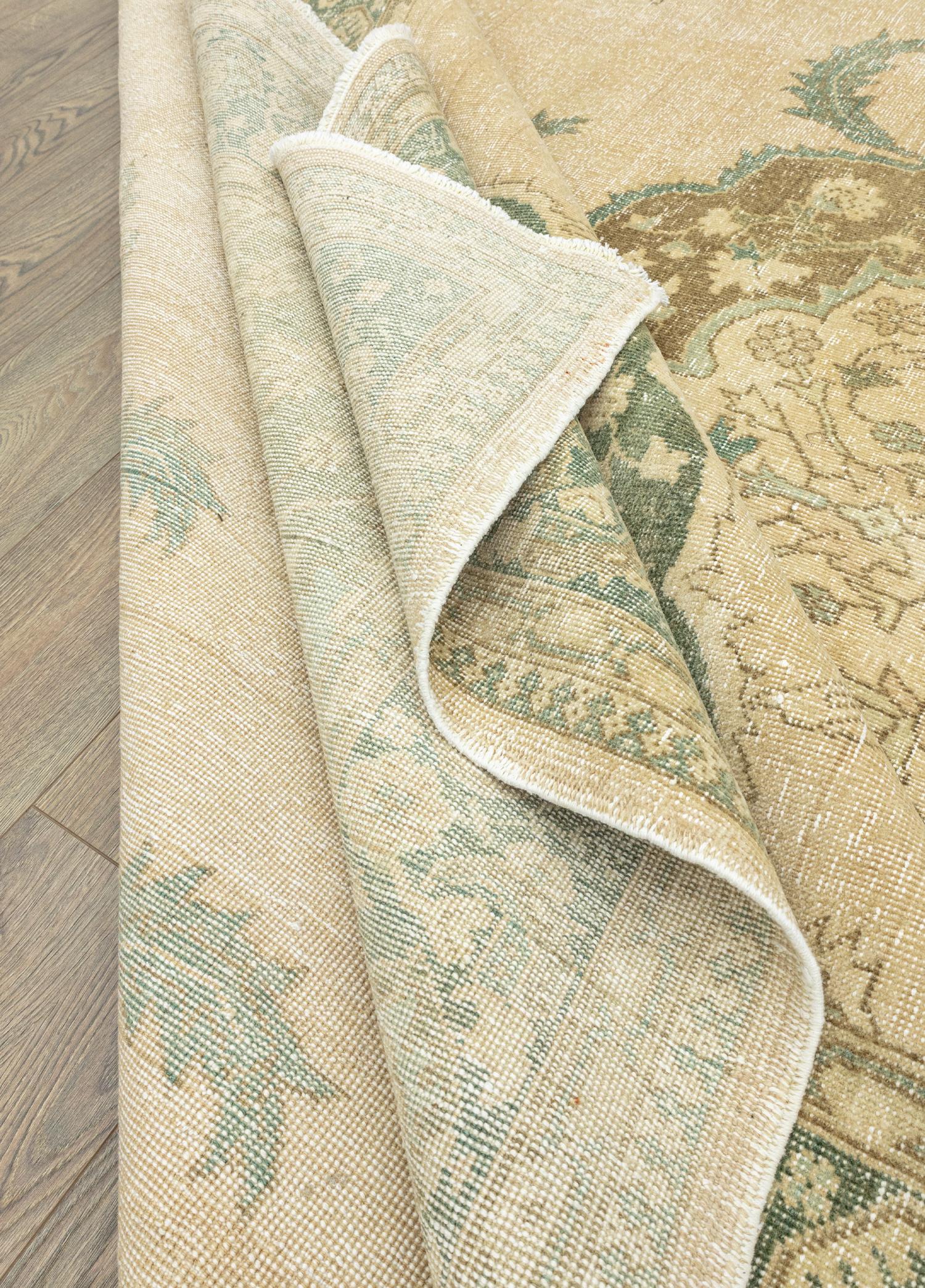 Soho Antiq-Bangu Vintage El Dokuma Isparta Halısı 280x387 Cm-5-Milagron.com