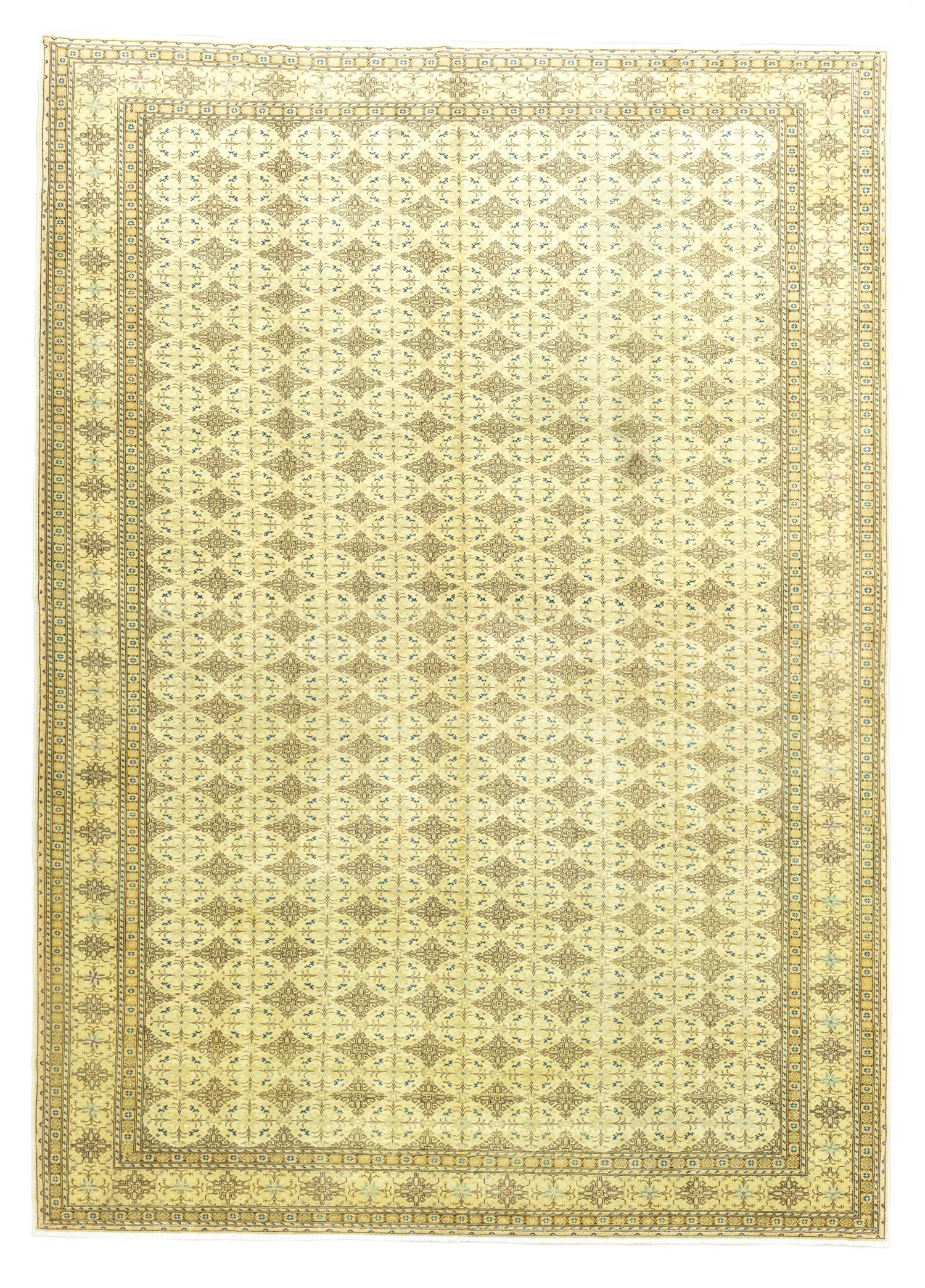Soho Antiq-Behru El Dokuma Bünyan Halısı 305x423 Cm-Halı-1-Milagron.com