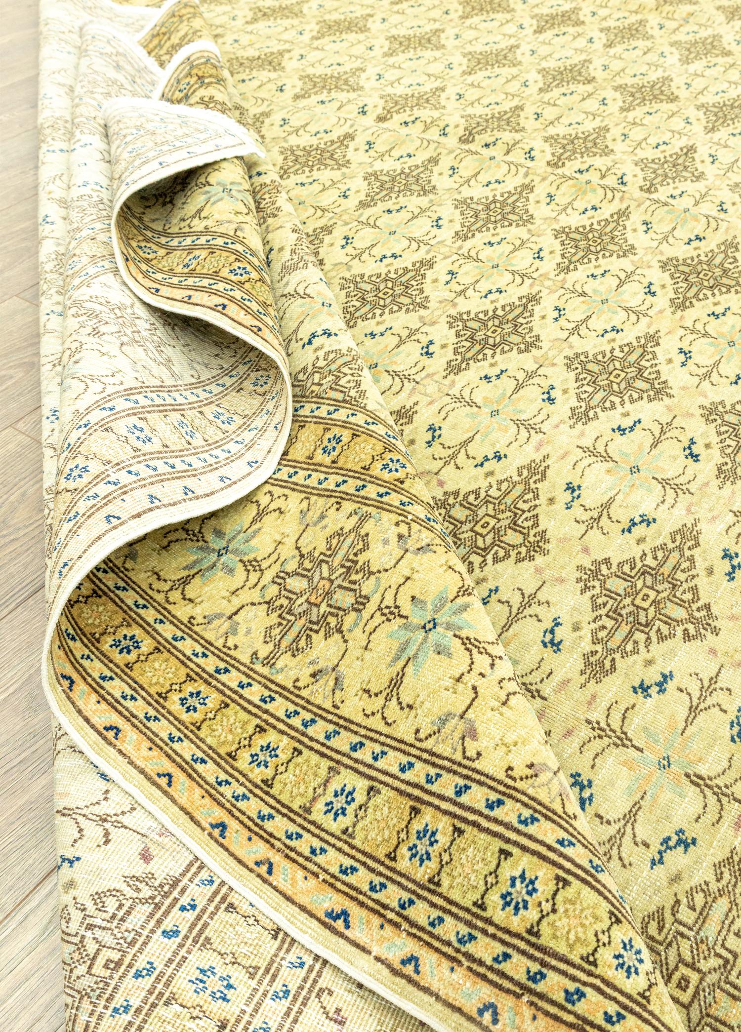 Soho Antiq-Behru El Dokuma Bünyan Halısı 305x423 Cm-Halı-6-Milagron.com