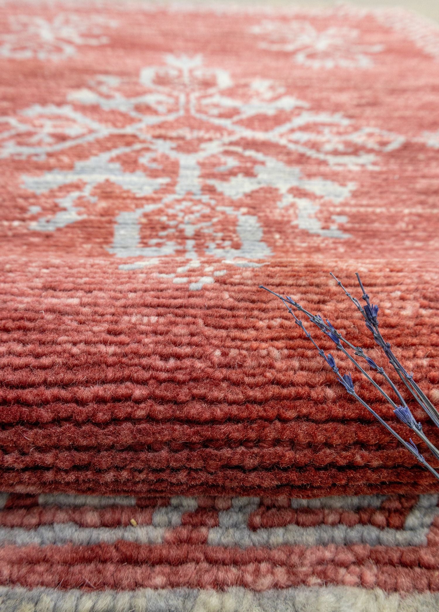 Soho Antiq-Berget Kırmızı El Dokuma Halı 90 x 134 Cm-Halı-4-Milagron.com