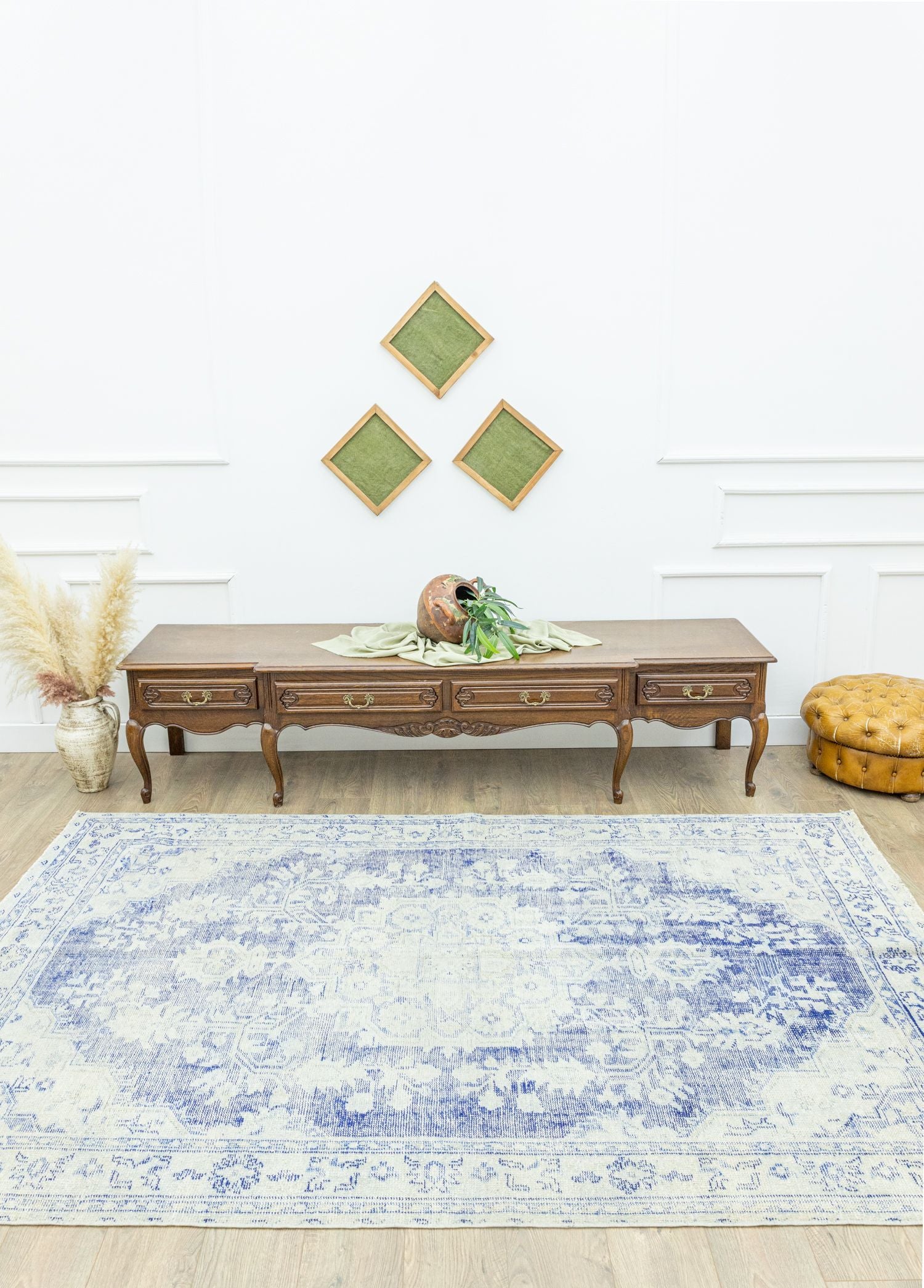 Soho Antiq-Bircand Pastel El Dokuma Demirci Halı 180x271 Cm-Halı-2-Milagron.com