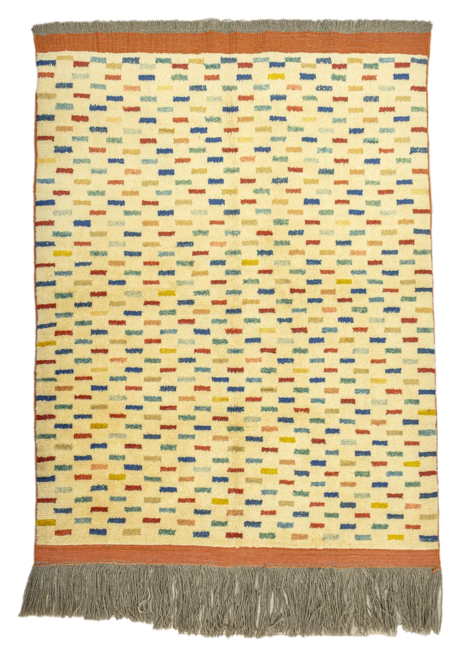Soho Antiq-Birgi Modern El Dokuma Yün Halı 110x134 Cm-Halı-1-Milagron.com