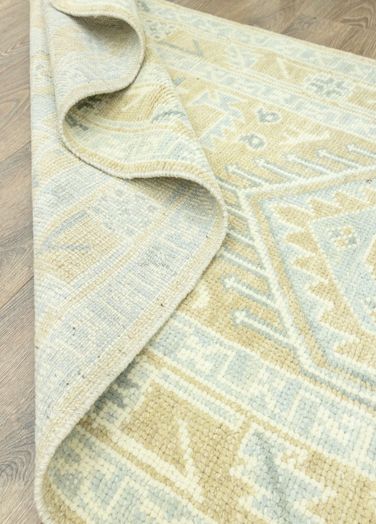 Soho Antiq-Boraz İlkel Desenli Pastel Yolluk 89x404 Cm-Halı-6-Milagron.com