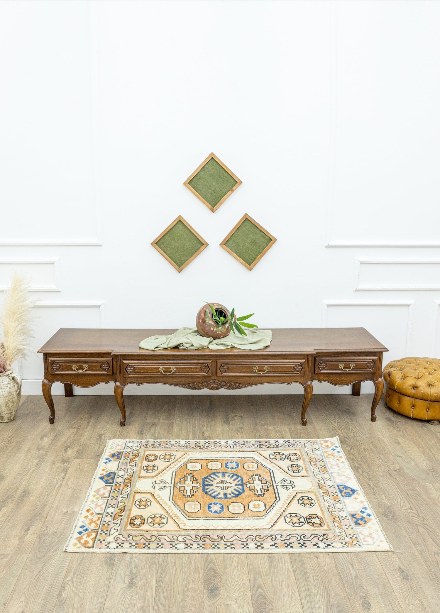 Soho Antiq-Bukan Geometrik Tasarımlı Halı 104x142 Cm-Halı-2-Milagron.com