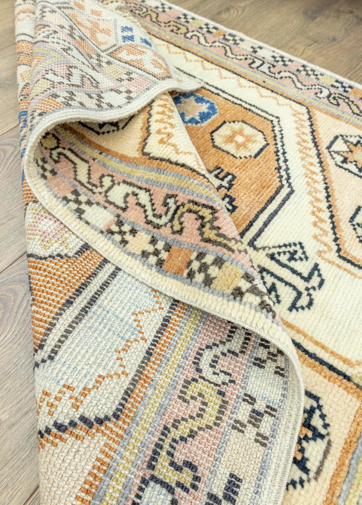 Soho Antiq-Bukan Geometrik Tasarımlı Halı 104x142 Cm-Halı-6-Milagron.com